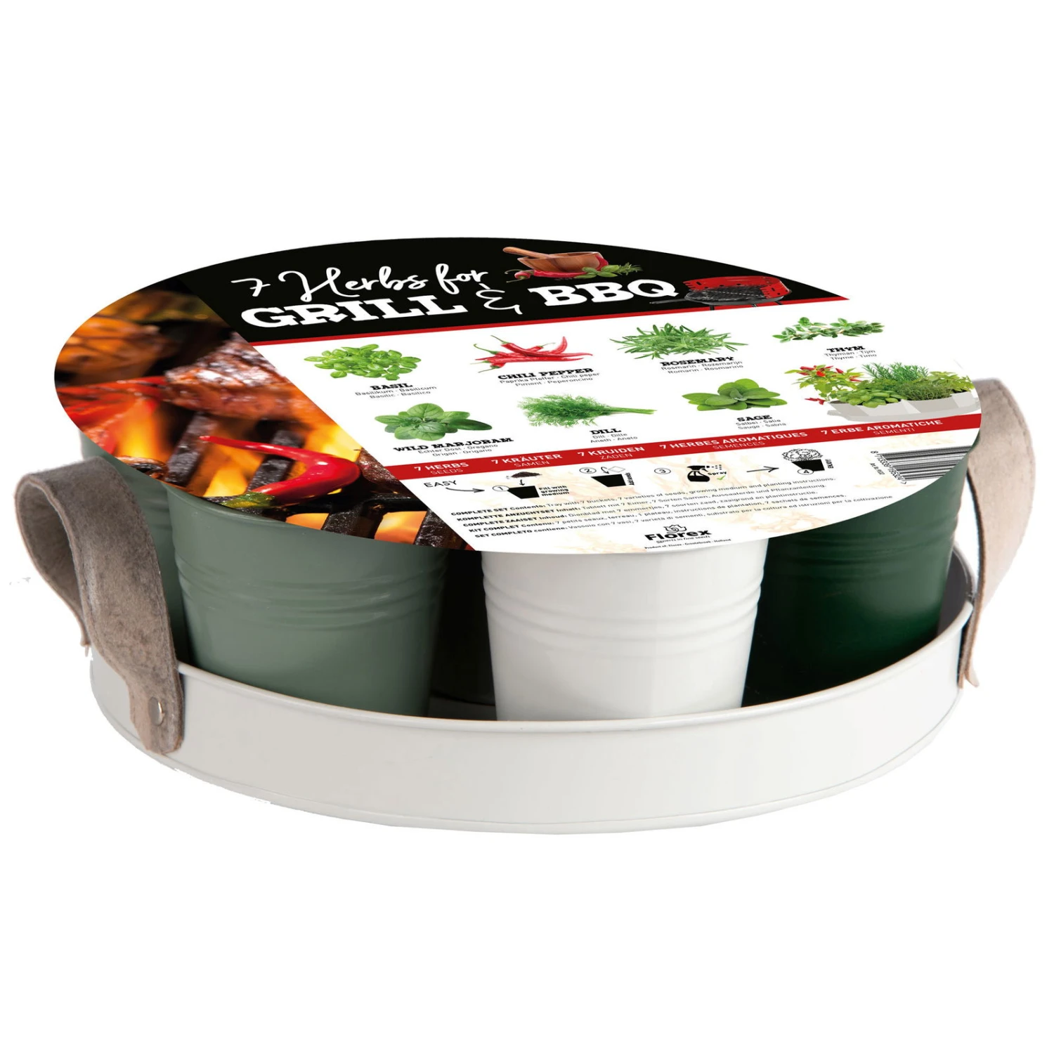 Kräutersamen, 7 Kräuter, XL-Kollektion 'BBQ' 4 Kräutersamen, 7 Kräuter, XL-Kollektion 'BBQ' – Bild 2