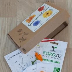 Blumensamen-Set Gourmet Blumen, Essbar, Bienenfreundlich, Dekorativ 9 Blumensamen-Set Gourmet Blumen, Essbar, Bienenfreundlich, Dekorativ -LECHUZA || Elho Verkaufsgeschäft 0710403583 Blumensamen Set Gourmet Blumen 4essbare Sorten mit organ Duenger 3 60482