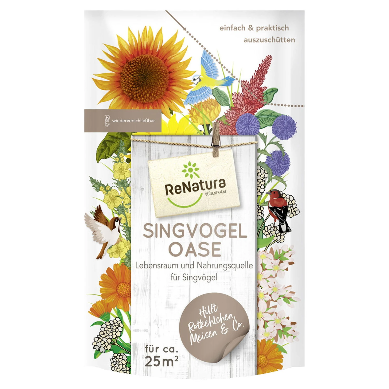 Saatgut 'Singvogeloase',, 275 G Für Ca. 25 Qm 3 Saatgut 'Singvogeloase',, 275 G Für Ca. 25 Qm