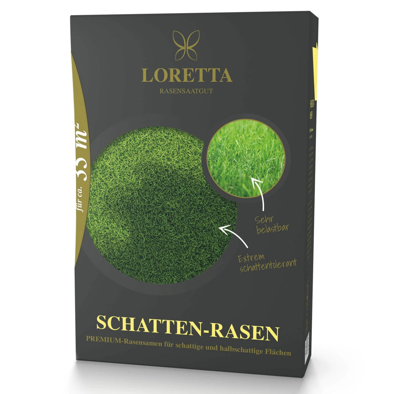 Rasensamen, Schatten-Rasen, Mantelsaat Vital, 0,6 Kg 3 Rasensamen, Schatten-Rasen, Mantelsaat Vital, 0,6 Kg
