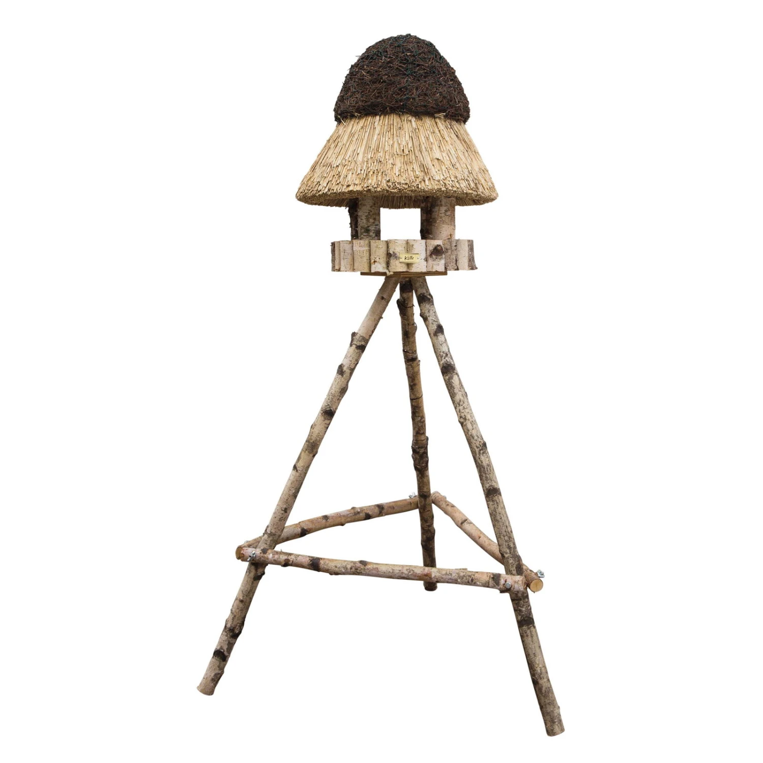 Kölle Reet Vogelhaus Amrum, Birke-natur, Höhe 58 Cm 4 Kölle Reet Vogelhaus Amrum, Birke-natur, Höhe 58 Cm – Bild 2