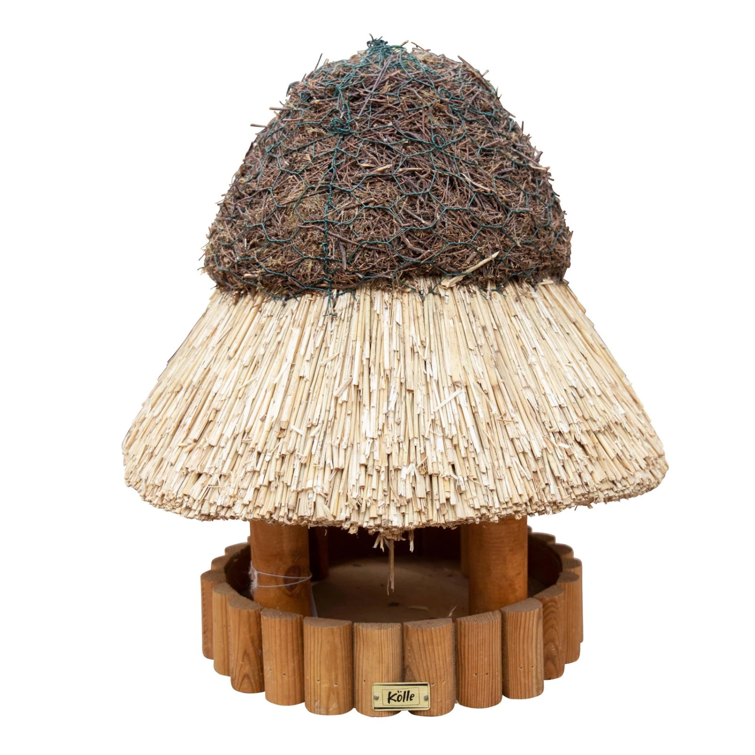 Kölle Reet Vogelhaus „Amrum“, Kiefer, 58 Cm Hoch, Braun 3 Kölle Reet Vogelhaus „Amrum“, Kiefer, 58 Cm Hoch, Braun