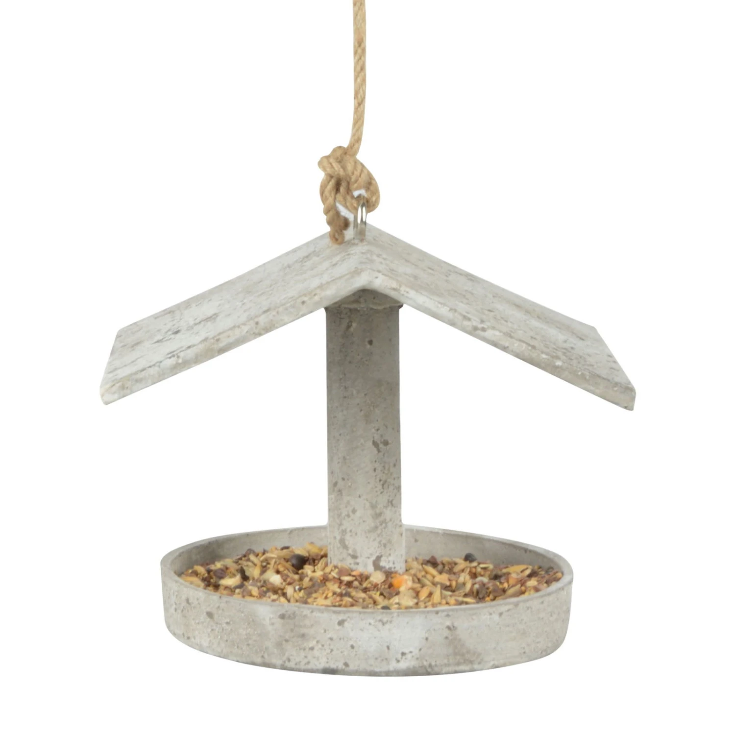 Futterhänger 'Aged Resin', Grau, Ca. 19 X 17 X 16 Cm 4 Futterhänger 'Aged Resin', Grau, Ca. 19 X 17 X 16 Cm – Bild 2