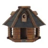 Vogelfutterhaus, Walnussbraun, 45 X 34 Cm 2 Vogelfutterhaus, Walnussbraun, 45 X 34 Cm -LECHUZA || Elho Verkaufsgeschäft 0910101510 koelle vogelfutterhaus kiefernholz 116639