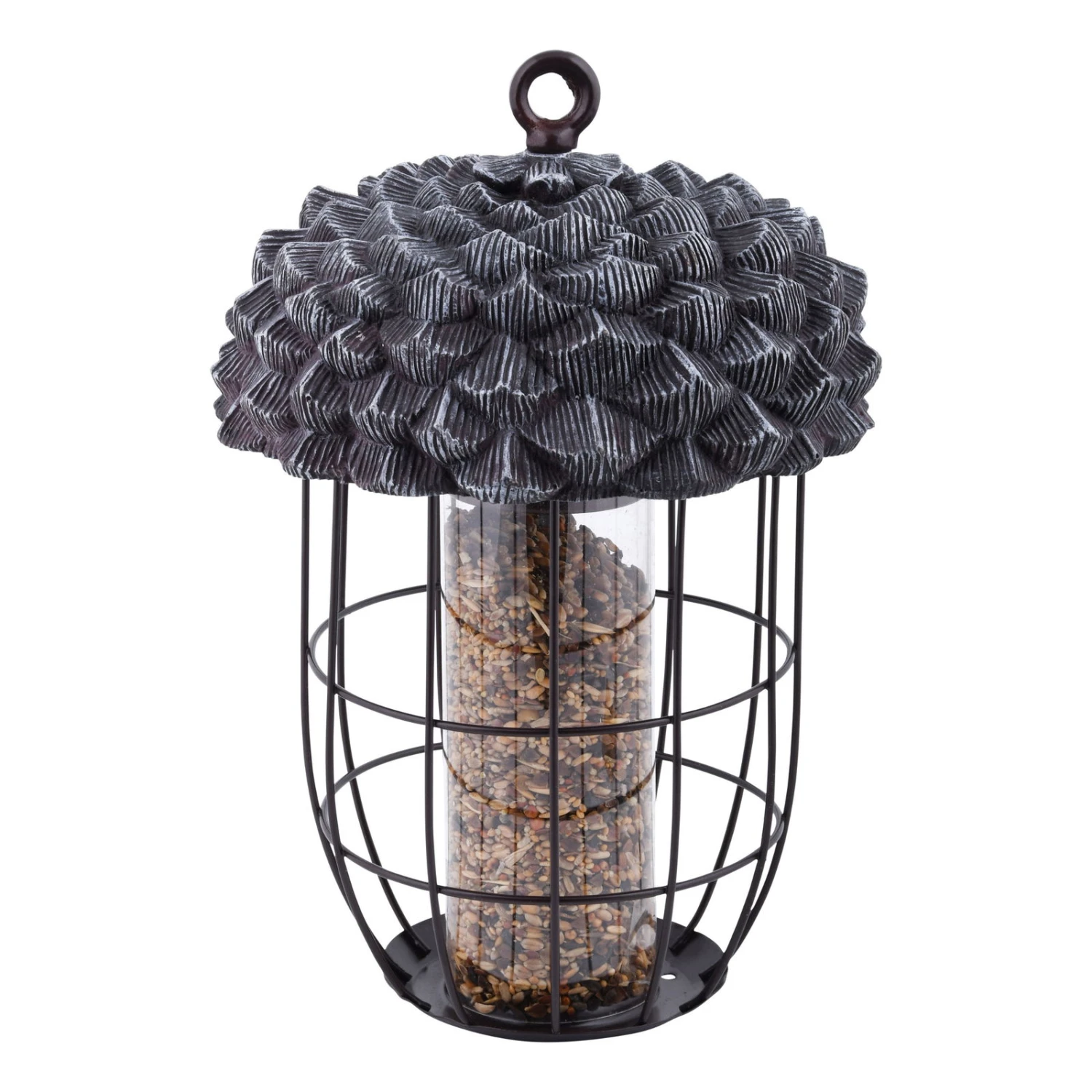 Eichel-Schutzfuttersilo, Braun, Ca. 20 X 20 X 29 Cm 3 Eichel-Schutzfuttersilo, Braun, Ca. 20 X 20 X 29 Cm