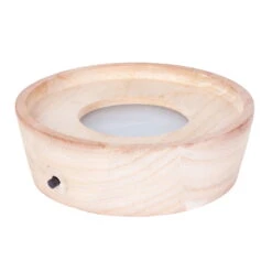 Monstera 'Water Roots' In Glasvase Ohne Erde Ø 12cm, Mit LED-Holzuntersetzer -LECHUZA || Elho Verkaufsgeschäft 1530102426 Monstera ob Monkey Mask in GlasvaseLED 12cm H30cm ohne Erde 7 86994