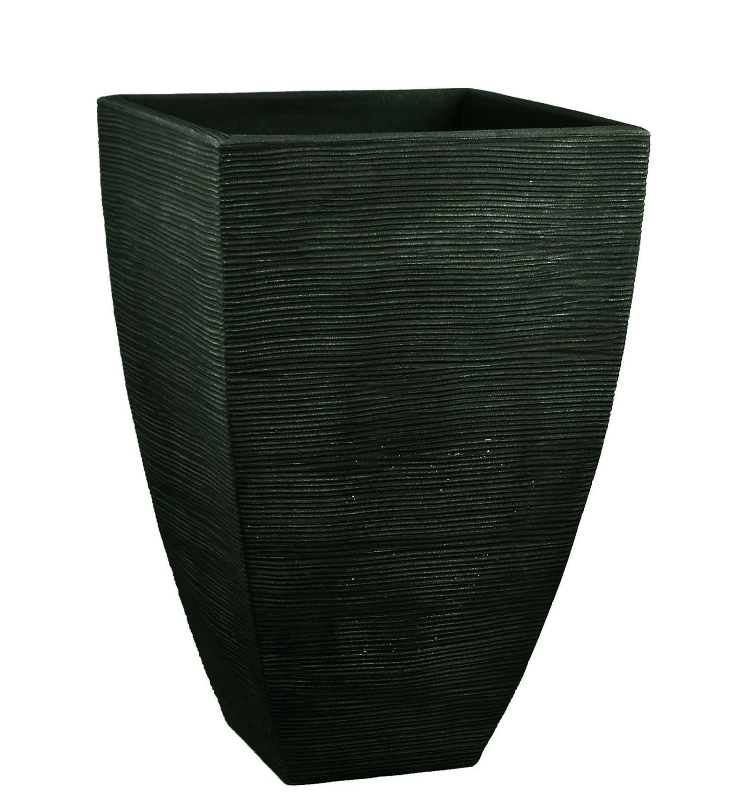 Pflanzgefäß "Mari" Anthrazit, In Rillenoptik, 40x40x60 Cm, Füllvol. 63 L 3 Pflanzgefäß "Mari" Anthrazit, In Rillenoptik, 40x40x60 Cm, Füllvol. 63 L