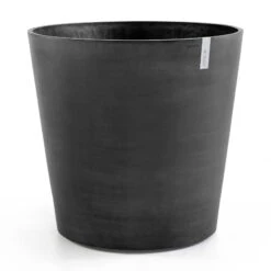 Pflanzgefäß 'Amsterdam', Dunkelgrau, Ø 60 X H 56 Cm