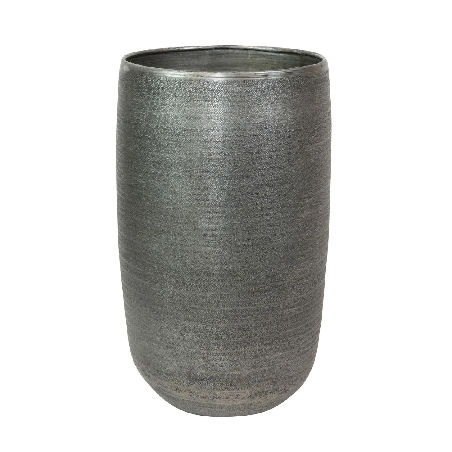 Pflanzgefäß 'Rowen', Silber, Ø 38 X H 62 Cm 4 Pflanzgefäß 'Rowen', Silber, Ø 38 X H 62 Cm – Bild 2