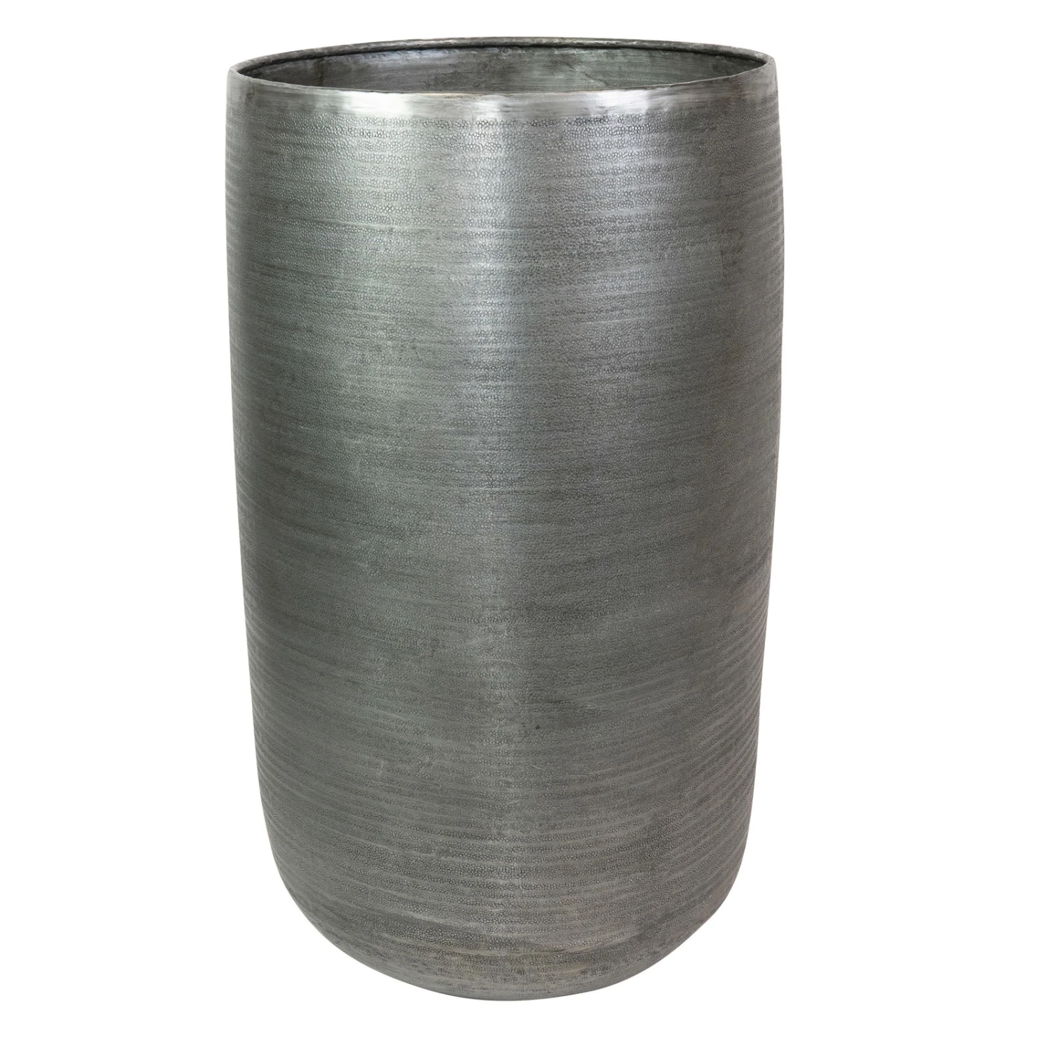 Pflanzgefäß 'Rowen', Silber, Ø 47 X H 82 Cm 4 Pflanzgefäß 'Rowen', Silber, Ø 47 X H 82 Cm – Bild 2